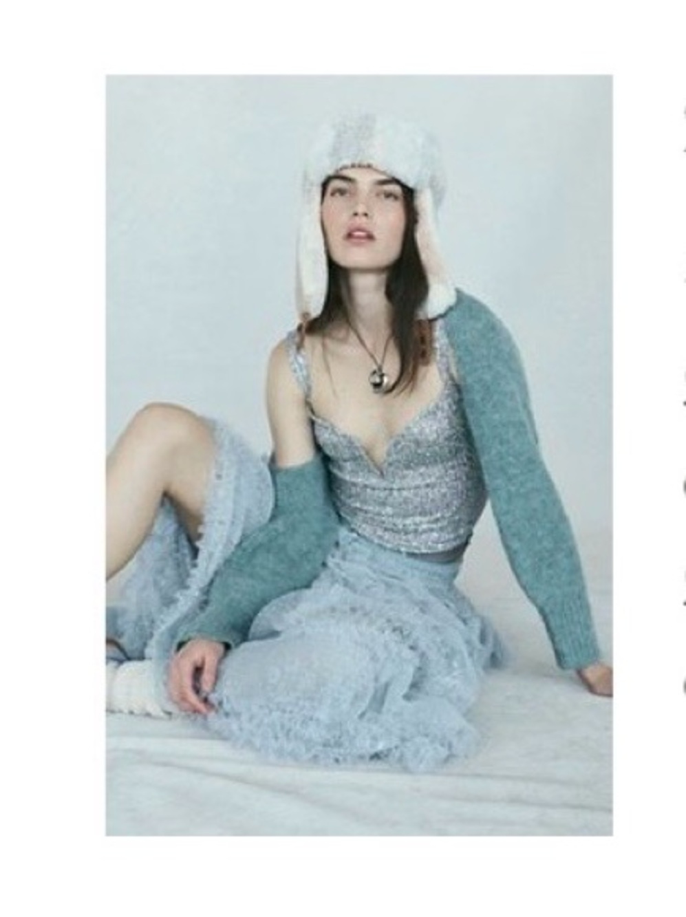 Free People Sparks Fly Corset Bodysuit in Midnight.